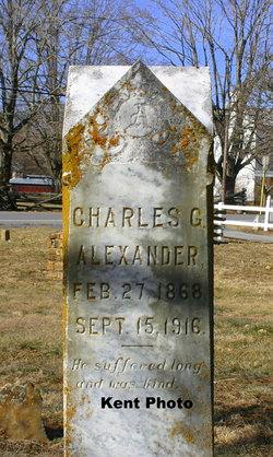 Charles Glendye Alexander 
