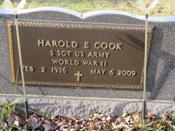 SSG Harold Eugene Cook 