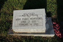 Addie <I>Pierce</I> Bransford 