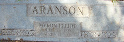 Myron Elliot Aranson 