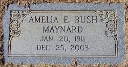 Amelia E. <I>Essman</I> Bush Maynard 
