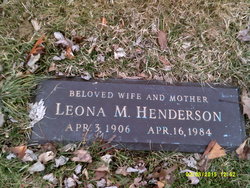 Leona <I>Crayne</I> Henderson 