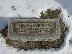 Cyrus Willard Boles 