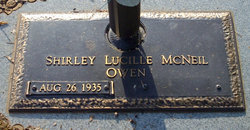 Shirley Lucille “Honey” <I>McNeil</I> Owen 