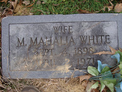 M Mahalia White 