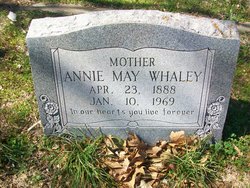 Annie May <I>Massey</I> Whaley 