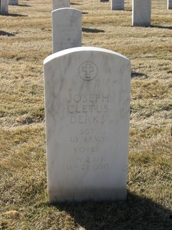 Sgt Joseph Cletus Derks 