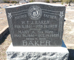 Mary Ann <I>Blackerby</I> Baker 
