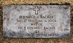 Berniece A. Backer 