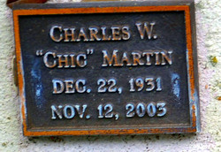 Charles W “Chic” Martin 