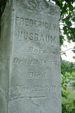 Frederick Washington Nusbaum 