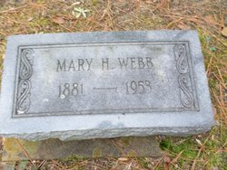 Mary Alice <I>Harrell</I> Webb 