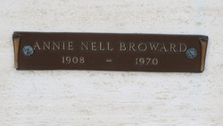 Annie Nell <I>Morrow</I> Broward 