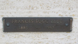 Frances <I>Suggs</I> Blue 