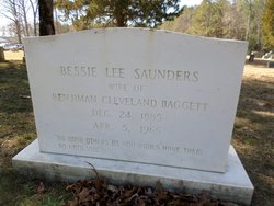 Bessie Lee <I>Saunders</I> Baggett 