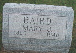 Mary Jane <I>Stockdale</I> Baird 