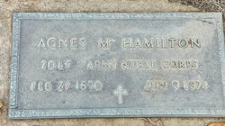 Agnes M <I>Combs</I> Hamilton 