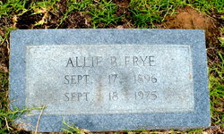 Allie B. Frye 