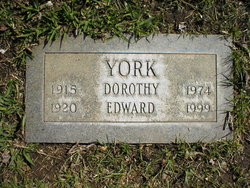 Dorothy Mary <I>Dillon</I> York 
