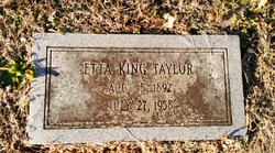 Etta <I>King</I> Taylor 