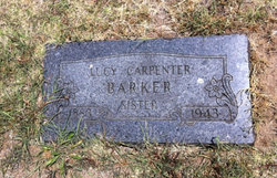 Lucy <I>Carpenter</I> Barker 