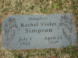 Rachel Violet Simpson 