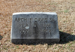 Arch F Davis Sr.