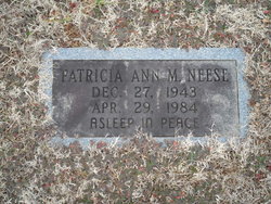 Patricia Ann <I>Mansfield</I> Neese 