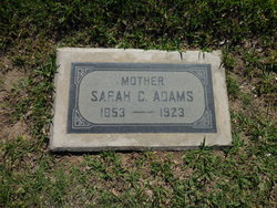 Sarah Clementine <I>McLoud</I> Adams 