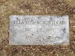 Ella Rose <I>Noxon</I> Locke 