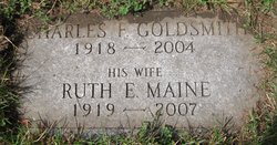Ruth E <I>Maine</I> Goldsmith 
