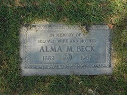 Alma Marie <I>Meyer</I> Beck 