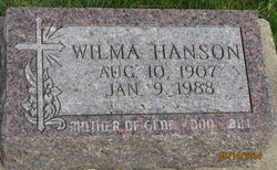Wilma <I>Harney</I> Hanson 
