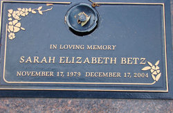 Sarah Elizabeth Bentz 