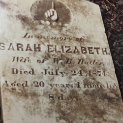 Sarah Elizabeth <I>Arundell</I> Butler 