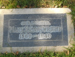 Mary Elizabeth <I>Bousman</I> Cartwright 