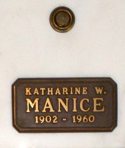 Katharine Wood Manice 