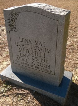 Lena Mae <I>Quattlebaum</I> Mitchell 