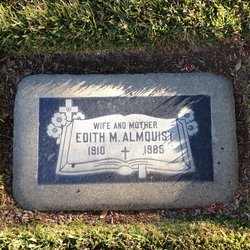 Edith McDonna <I>Jones</I> Almquist 