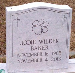 Jodie <I>Wilder</I> Baker 