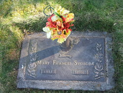 Mary Frances <I>Manchester</I> Svoboda 