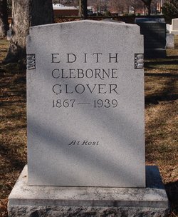 Edith Jane Hervey <I>Cleborne</I> Glover 
