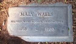 Mary <I>McLeod</I> Walls 