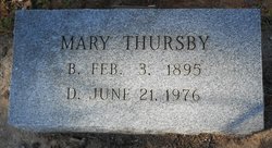 Mary Thursby 