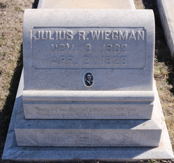 Julius R Wiegman 
