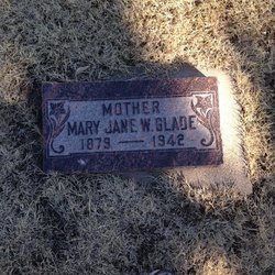 Mary Jane <I>Watson</I> Glade 