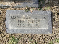 Mary Kate <I>Parker</I> Allen 