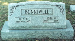 Ella S <I>Hoffman</I> Bonniwell 