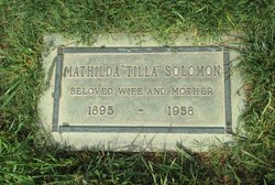 Matilda “Tilla” Solomon 