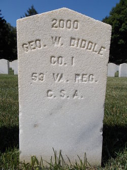 PVT George W. Biddle 